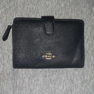 COACH BLACK WALLET